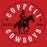 Close-up of Coppell High School Cowboys Red Classic Unisex T-shirt 214