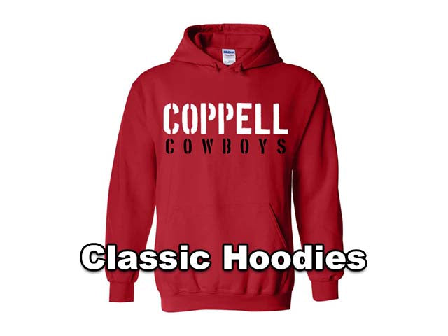 Classic Hoodies - Coppell Cowboys High School