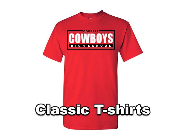 Classic T-shirts - Coppell Cowboys High School
