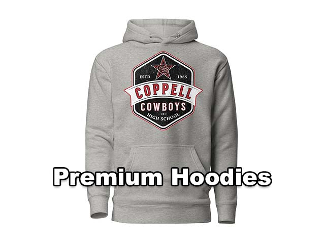 Premium Hoodies - Coppell High School