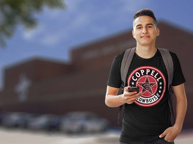Coppell High School Premium T-shirts All Products Page