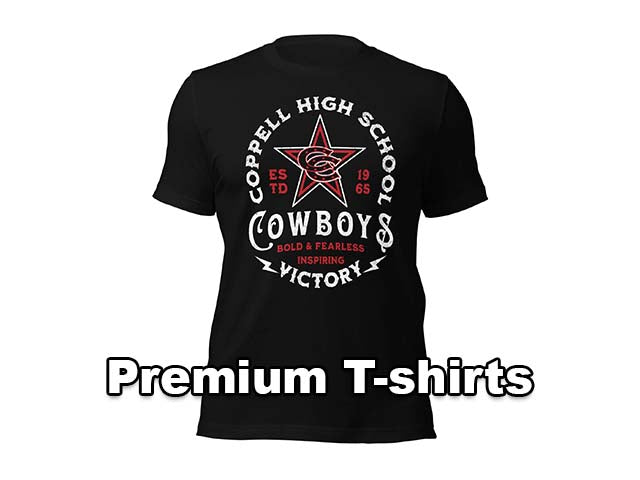 Premium T-shirts - Coppell High School