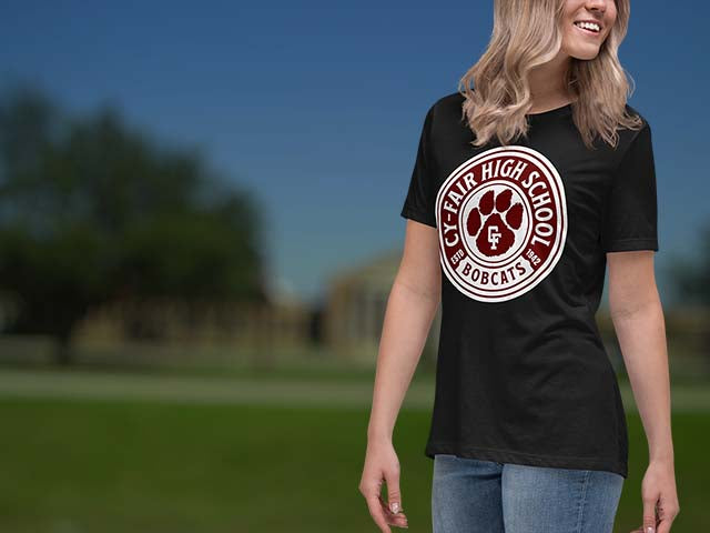 Cy-Fair High School Premium Women's T-shirts All Products Page