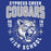 Close-up of Cypress Creek High School Cougars Royal Blue Classic Unisex T-shirt 204