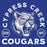 Close-up of Cypress Creek High School Cougars Royal Blue Classic Unisex T-shirt 206