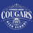 Close-up of Cypress Creek High School Cougars Royal Blue Classic Unisex T-shirt 211