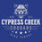 Close-up of Cypress Creek High School Cougars Royal Blue Premium Unisex T-shirt 217