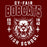 Close-up of Cy-Fair High School Bobcats Maroon Classic Unisex Hoodie 204