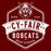 Close-up of Cy-Fair High School Bobcats Maroon Classic Unisex Hoodie 209