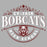 Close-up of Cy-Fair High School Bobcats Unisex 3/4 sleeve Raglan T-shirt 211