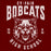 Close-up of Cy-Fair High School Bobcats Maroon Premium Unisex Hoodie 213