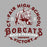 Close-up view of Cy-Fair High School Bobcats Sport Grey Classic Unisex T-shirt 206