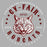 Close-up view of Cy-Fair High School Bobcats Unisex 3/4 sleeve Raglan T-shirt 214