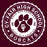 Close-up view of Cy-Fair High School Bobcats Maroon Classic Unisex T-shirt 216