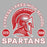 Close-up view of Cypress Lakes High School Spartans Carbon Grey Premium Unisex Hoodies 208