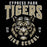 Close-up view of Cypress Park High School Tigers Black Premium Unisex T-shirt 213