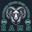 Close-up view of Cypress Ridge High School Rams Women's Navy T-shirt 208