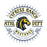 Close-up view of Cypress Ranch High School Mustangs Unisex 3/4 sleeve Raglan T-shirt 201