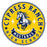 Close-up view of Cypress Ranch High School Mustangs Unisex 3/4 sleeve Raglan T-shirt 215