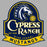 Close-up view of Cypress Ranch High School Mustangs Women's Heather Grey T-shirt 219