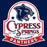 Close-up view of Cypress Springs High School Panthers Navy Classic Unisex T-shirt 219