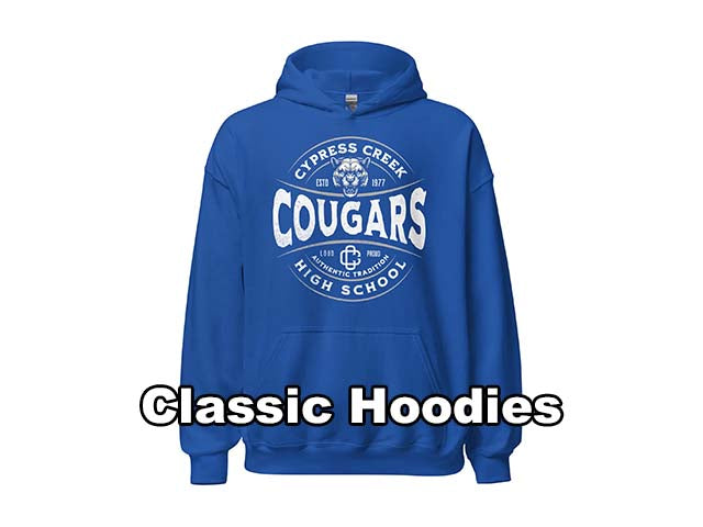 Classic Hoodies - Cypress Creek High School Cougars