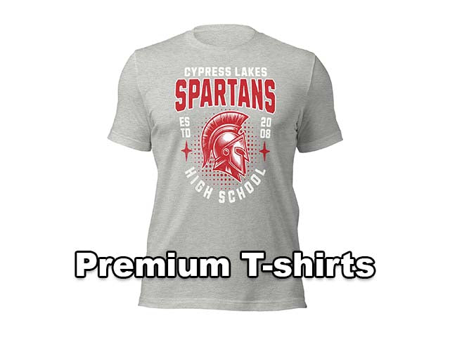 Premium T-shirts - Cypress Lakes High School