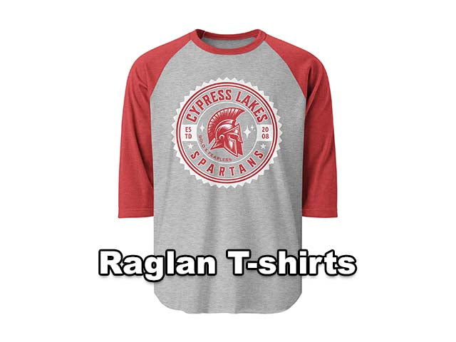 Raglan T-shirts - Cypress Lakes High School