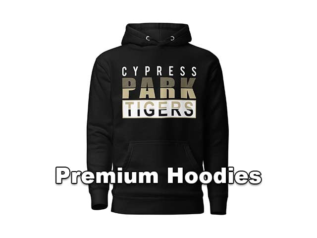 Cypress Park Tigers High School Premium Hoodies