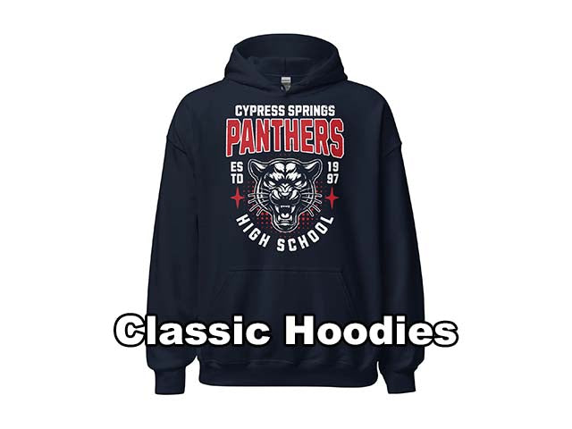 Classic Hoodies - Cypress Springs High School