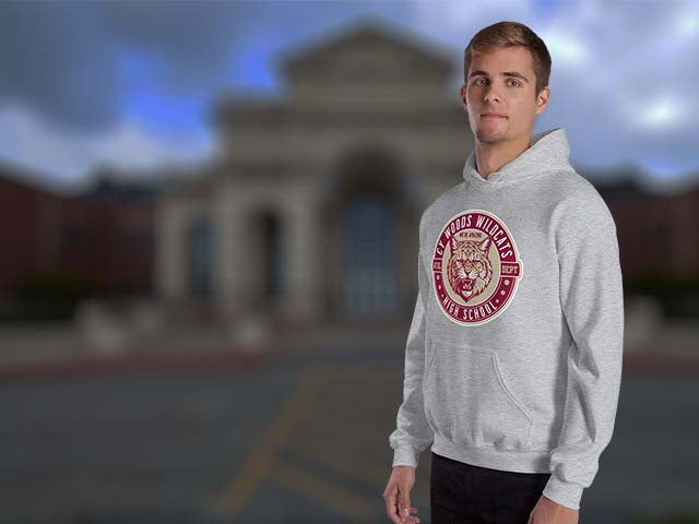 Cypress Woods High School Wildcats Classic Hoodies All Products Page