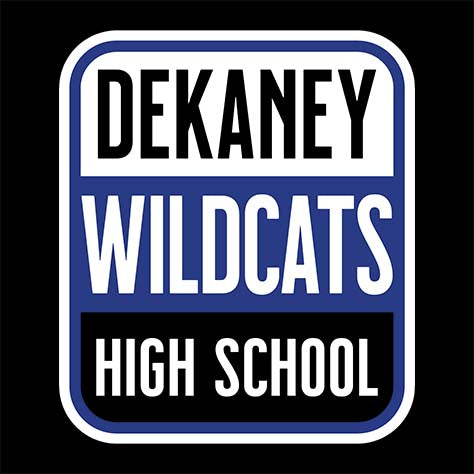 Dekaney Wildcats Premium Black Hoodie - Design 01