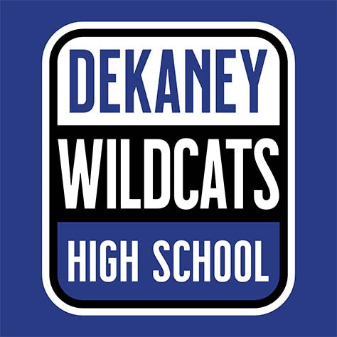 Dekaney Wildcats Premium Royal Hoodie - Design 01