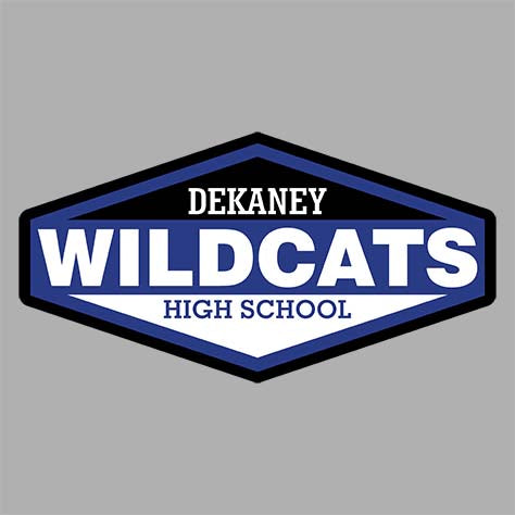 Dekaney Wildcats Premium Grey Hoodie - Design 09