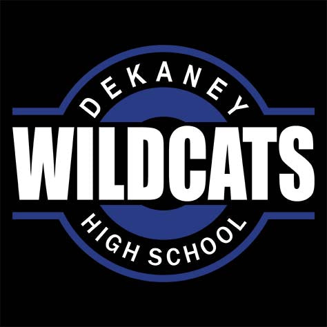 Dekaney Wildcats Premium Black Hoodie - Design 11