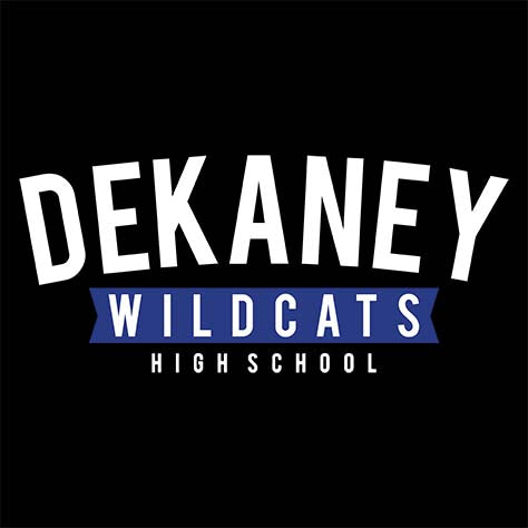 Dekaney Wildcats Premium Black Hoodie - Design 21