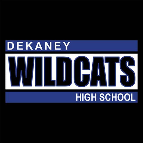 Dekaney Wildcats Premium Black Hoodie - Design 98