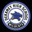Close-up view of Dekaney High School Wildcats Unisex 3/4 sleeve Raglan T-shirt 220