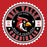 Close-up view of Del Valle High School Cardinals Red Premium Unisex T-shirt 203