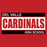 Del Valle High School Cardinals Red Premium T-shirt 98