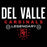Close-up view of Del Valle High School Cardinals Black Classic Unisex T-shirt 003