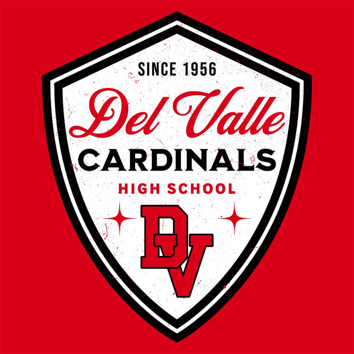 Del Valle High School Cardinals Red Classic Unisex T-shirt 225