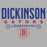 Dickinson High School Gators Sports Grey Classic Hoodie 03