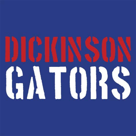 Dickinson High School Gators Royal Blue Classic Hoodie 17