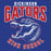 Close-up view of Dickinson High School Gators Royal Blue Classic Unisex T-shirt 213