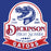 Close-up view of Dickinson High School Gators Royal Blue Classic Unisex Hoodie 219