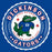 Close-up view of Dickinson High School Gators Royal Blue Classic Unisex T-shirt 216