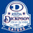 Close-up view of Dickinson High School Gators Royal Blue Classic Unisex T-shirt 219