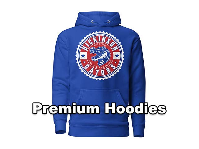 Premium Hoodies - Dickinson High School Gators