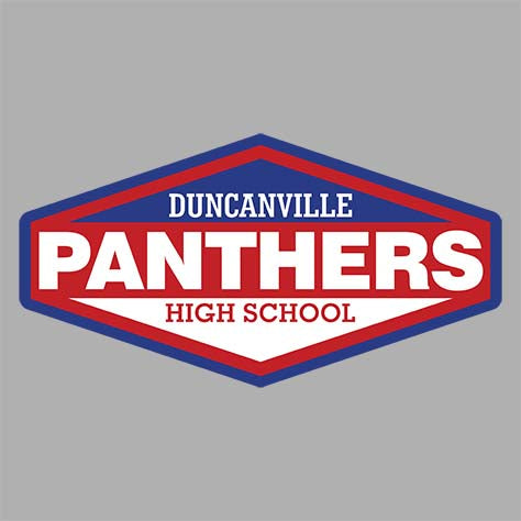 Duncanville High School Sports Grey T-shirt 09